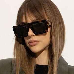 New, OFF-WHITE Sunglasses Leonardo OERI049 6064 Authentic